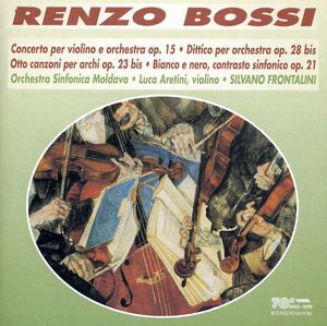 Violin Cto in C Op 15 / Dittico for String Orch , Silvano Frontalini