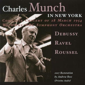 Charles Munch in New York , Charles M nch