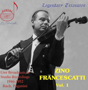 Legendary Treasures: Zino Francescatti 1 