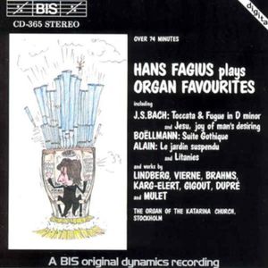 Plays Organ Favorites , Hans Fagius