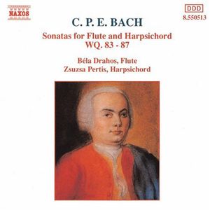 Sonatas for Flute & Harpsichord , B la Drahos