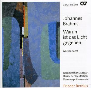 Warum Ist Das Licht Gegeben: Sacred Choral Works , Frieder Bernius