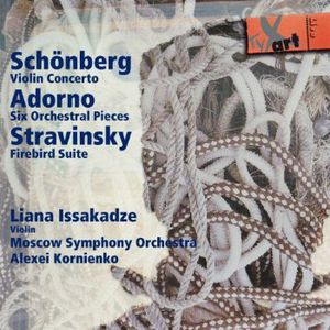 Issakadze Plays Schoenberg Adorno & Stravinsky , Liana Issakadze