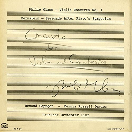 Glass: Violin Concerto No.1; Bernstein: Serenade
