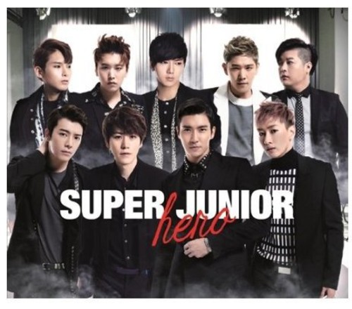 Super Junior - Hero vinyl record cover