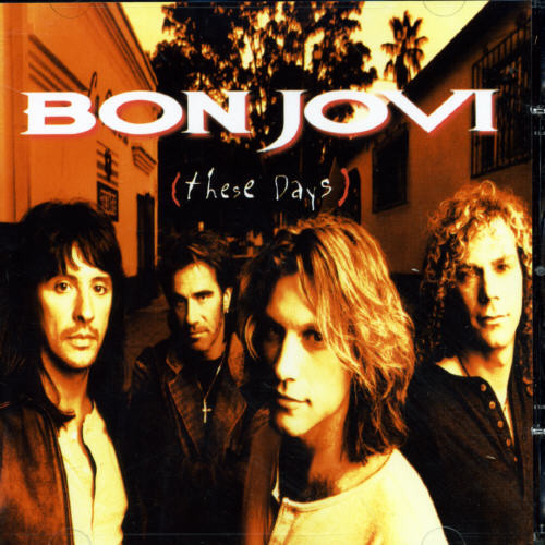 Bon Jovi - These Days vinyl record cover