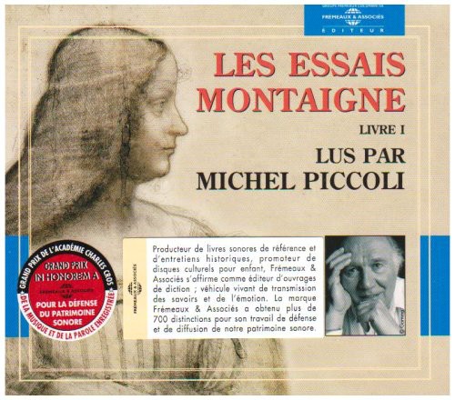Les Essais Montaigne Livre 1