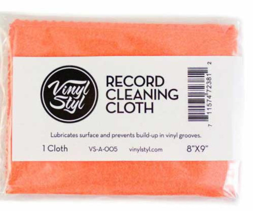 Vinyl Styl® VS-A-005 Vinyl Record Cleaning Cloth - Lubricated 8" X 9" (Single) (Orange)