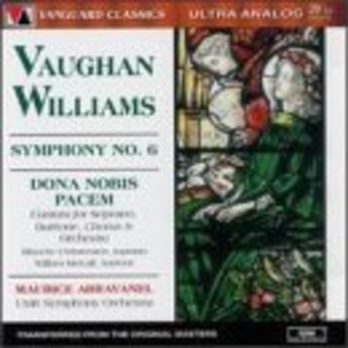 VAUGHAN WILLIAMS SYMPHONY NO. 6 DONA NOBIS PACEM