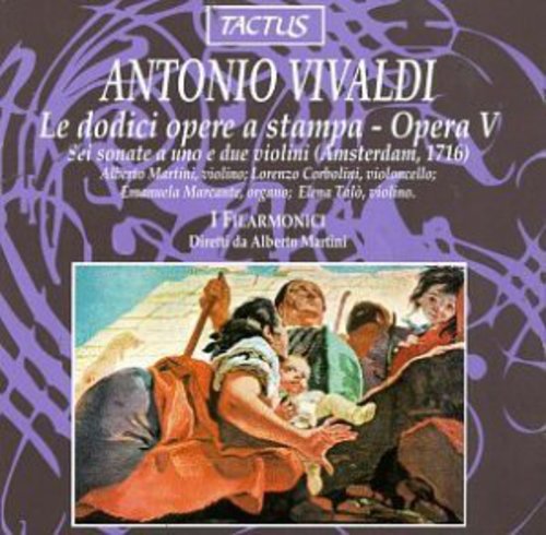 Alberto Martini - Sonatas for 1 & 2 Violins Op 5