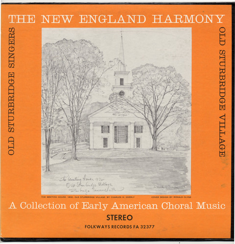 New England Harmony: Early American Choral