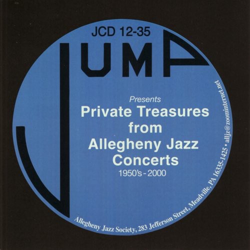 Private Treasures From Allegheny Jazz Concerts 1950's-2000
