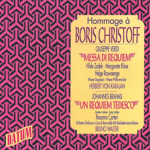 Hommage a Boris Christoff