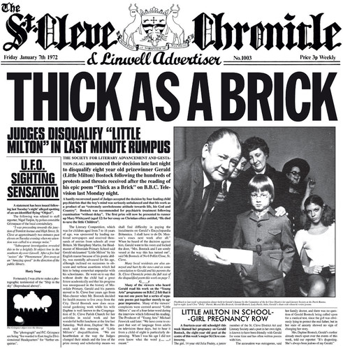 Thick As a Brick [Import]