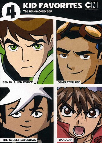 4 Kid Favorites: Cartoon Network: The Action Collection