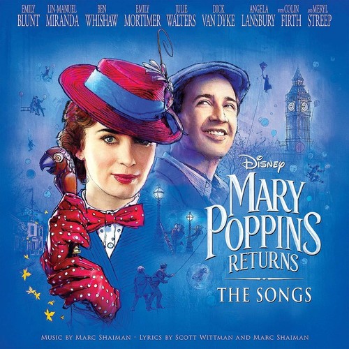 Mary Poppins [Movie] - Mary Poppins Returns: The Songs vinyl record cover