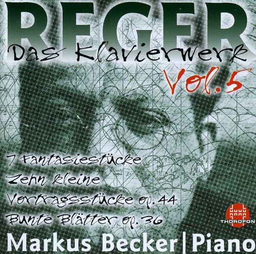 Piano Works 5: Bunte Blatter Op 36