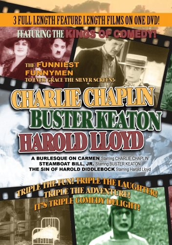 A Burlesque on Carmen /  The Sin of Harold Diddlebock /  Steamboat Bill Jr