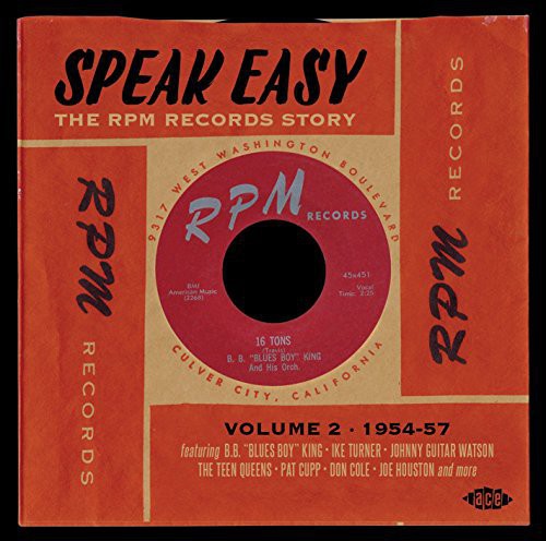 Speak Easy: RPM Records Story-1954-57 2 /  Various [Import]