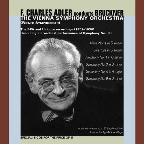 Adler Conducts Bruckner-Mass 1 Syms 1 3 6 & 9
