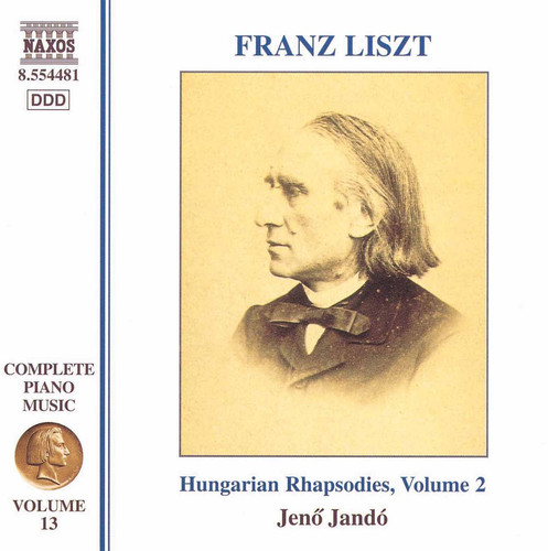 Jenő Jandó - Complete Piano Music 13 / Hungarian Rhapsodies 2