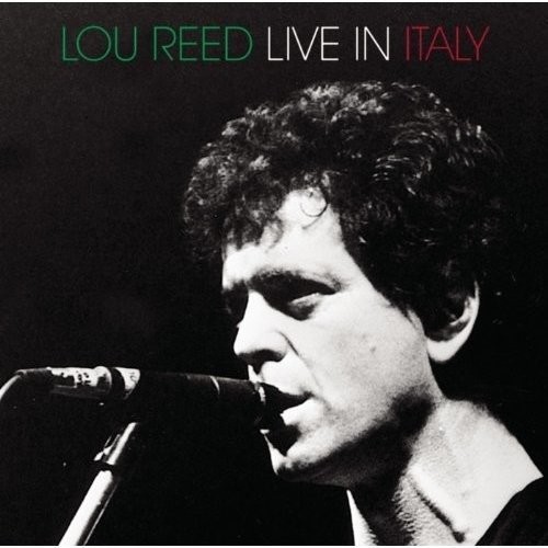 Lou Reed - Live In Italy vinyl record cover
