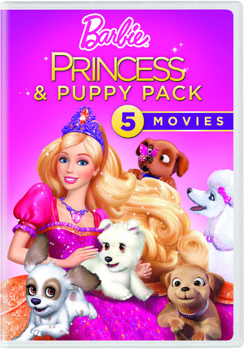 Barbie Princess & Puppy Pack: 5 Movies