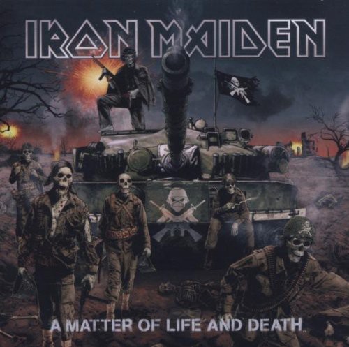 Iron Maiden - Matter Of Life & Death vinyl record cover