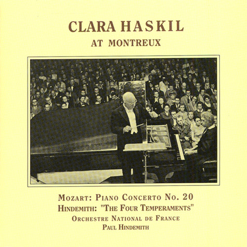 CLARA HASKIL - Clara Haskil at Montreux