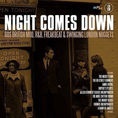 Night Comes Down: 60 British Mod R&B Freakbeat & Swingin London Nuggets [Import]
