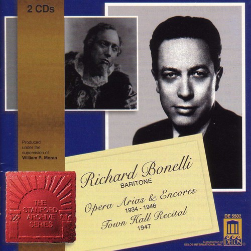 Richard Bonelli - Opera Arias & Encores / Town Hall Recital
