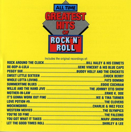 All Time Greatest Rock N Roll / Various