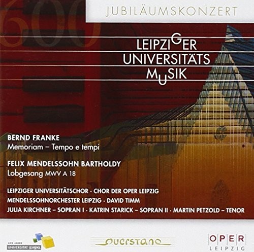Festliches Konz. z. Leipziger Universitatsjubilaum