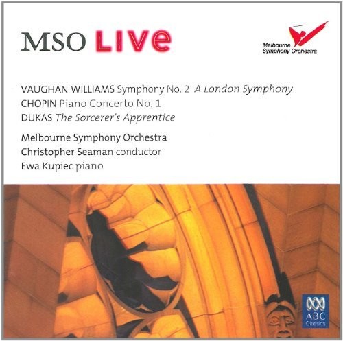 Chopin: Pno Cto No 1 / Vaughan Williams: Sym No 2