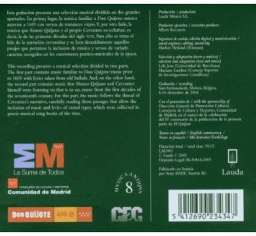 Entre Aventuras y Encantimentos: Music for Don