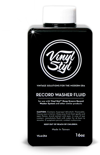 Vinyl Styl® VS-W-002 Deep Groove Record Washer Fluid Refill 16oz