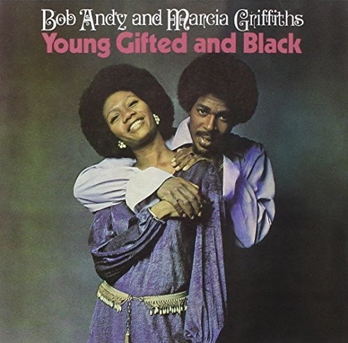 Bob & Marcia - Young Gifted & Black vinyl record cover