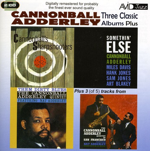 3 Classic LPs-Somethin Else/ Sharpshooters/ Them Dirty Blues