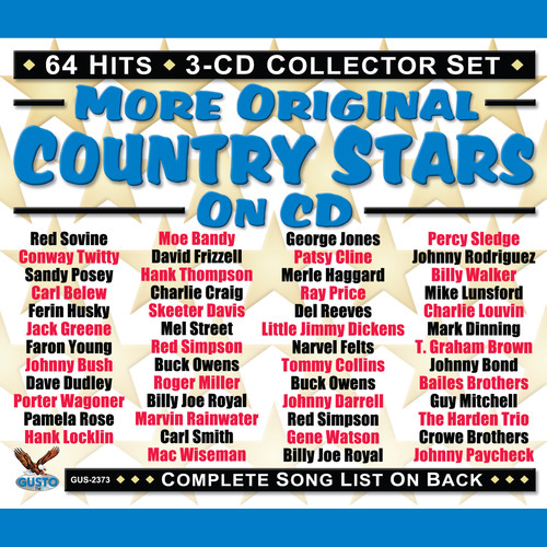 More Original Country Stars On Cd (Various Artists)