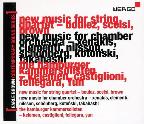 Earle Brown Contemporary Sound Series 4 / Various