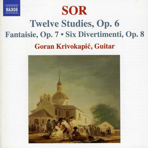Goran Krivokapc - Twelve Studies Op. 6 / Fantaisie Op. 7