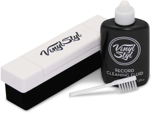 Vinyl Styl® VS-A-004 LP Vinyl Record Deep Cleaning System With Pad and Cleaning Fluid