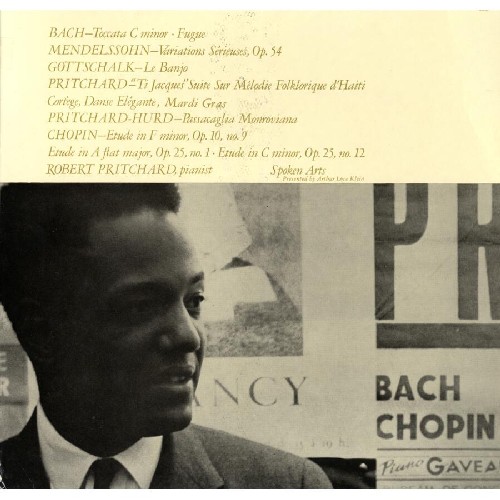 Robert Pritchard, Pianist