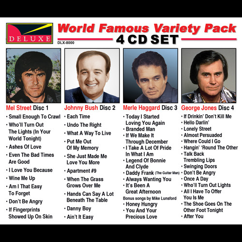 World Famous Variety Pk Country / (Various Artists)