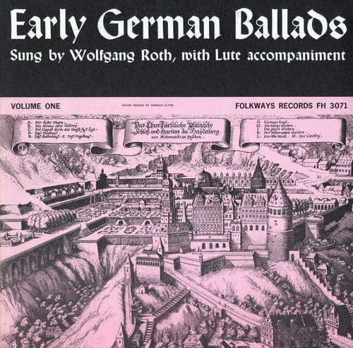 Early German Ballads 1: 1280-1619
