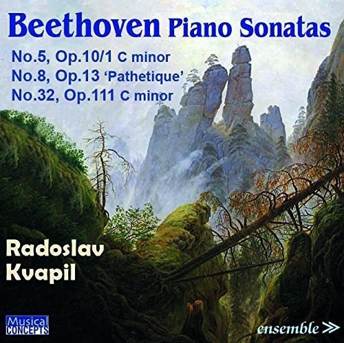 BEETHOVEN: Piano Sonatas No. 5 Op.10/1, No.8 Op. 13
