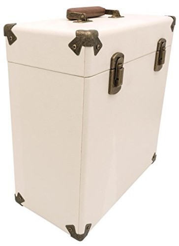 Gpo Swb18Ct 12 in Vinyl Record Case Cream/Tan - GPO SWB18CT 12 IN Vinyl Record Case Cream/Tan