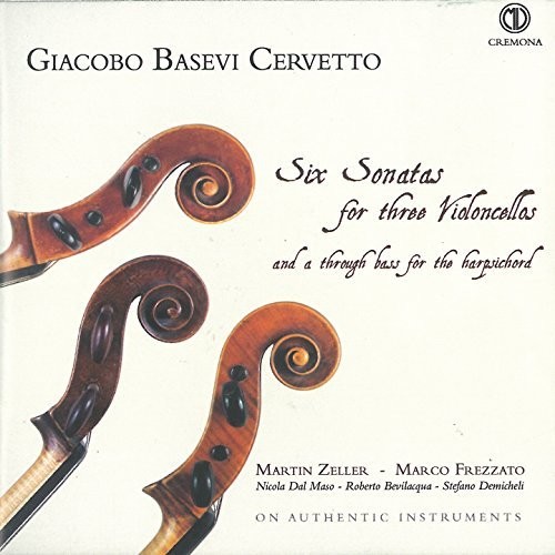 Cervetto: Six Sonatas for Three Violoncellos