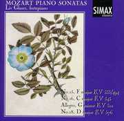 Piano Sonatas 15 16 & 18 / Allegro in G minor , Liv Glaser