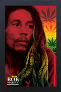 Bob Marley - Dreads - 11x17 Framed Gel Coat Print